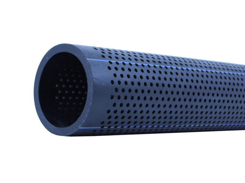 Filters with round holes in HDPE